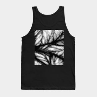 Filtered Light-tree & leaf Tank Top